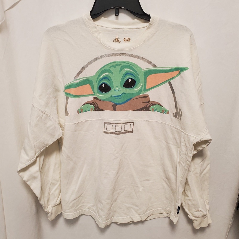 Disney Parks Grogu Spirit Jersey Green X-Small Star Wars Mandalorian‎ Baby Yoda